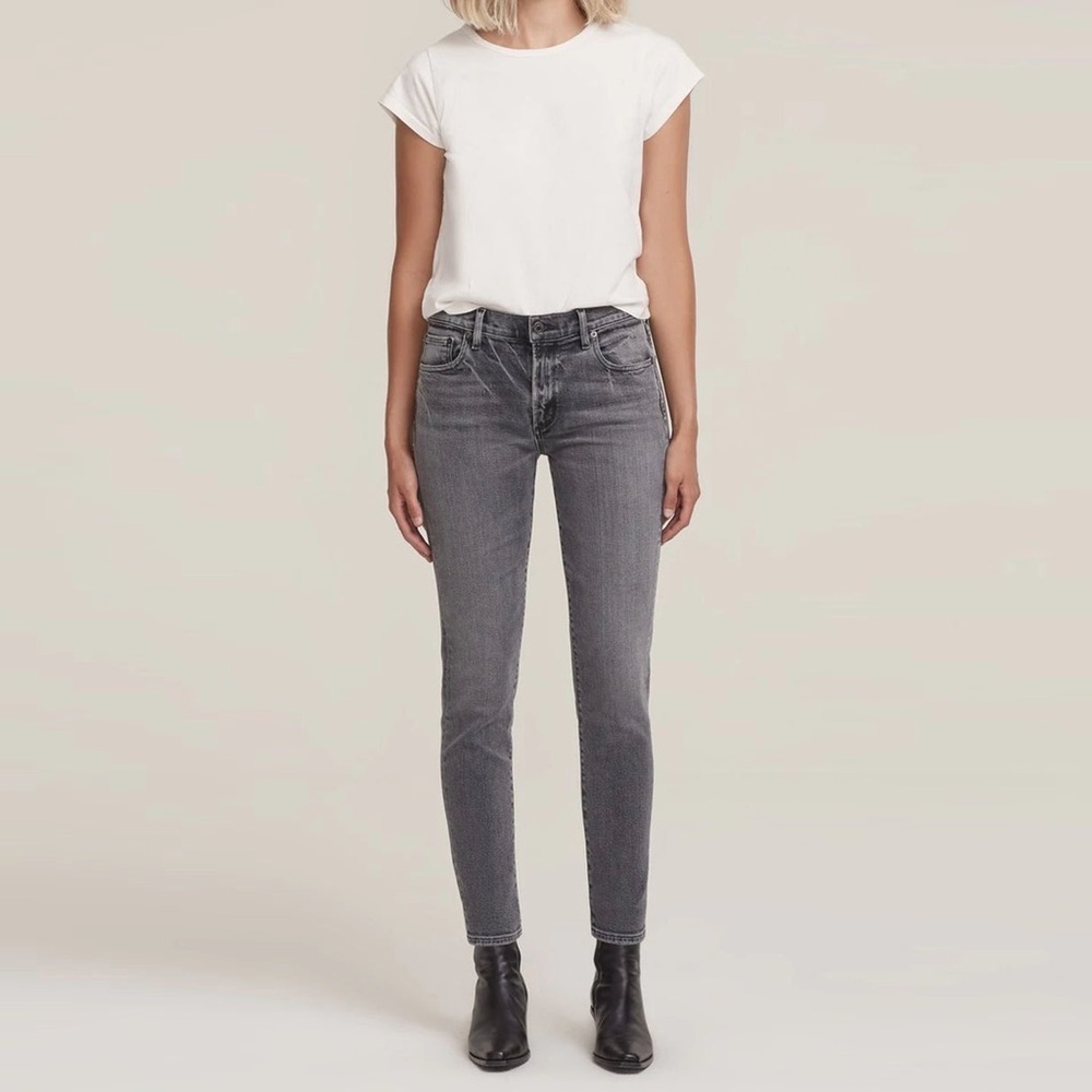 AGOLDE - Sophie Mid Rise Skinny Ankle - Duet